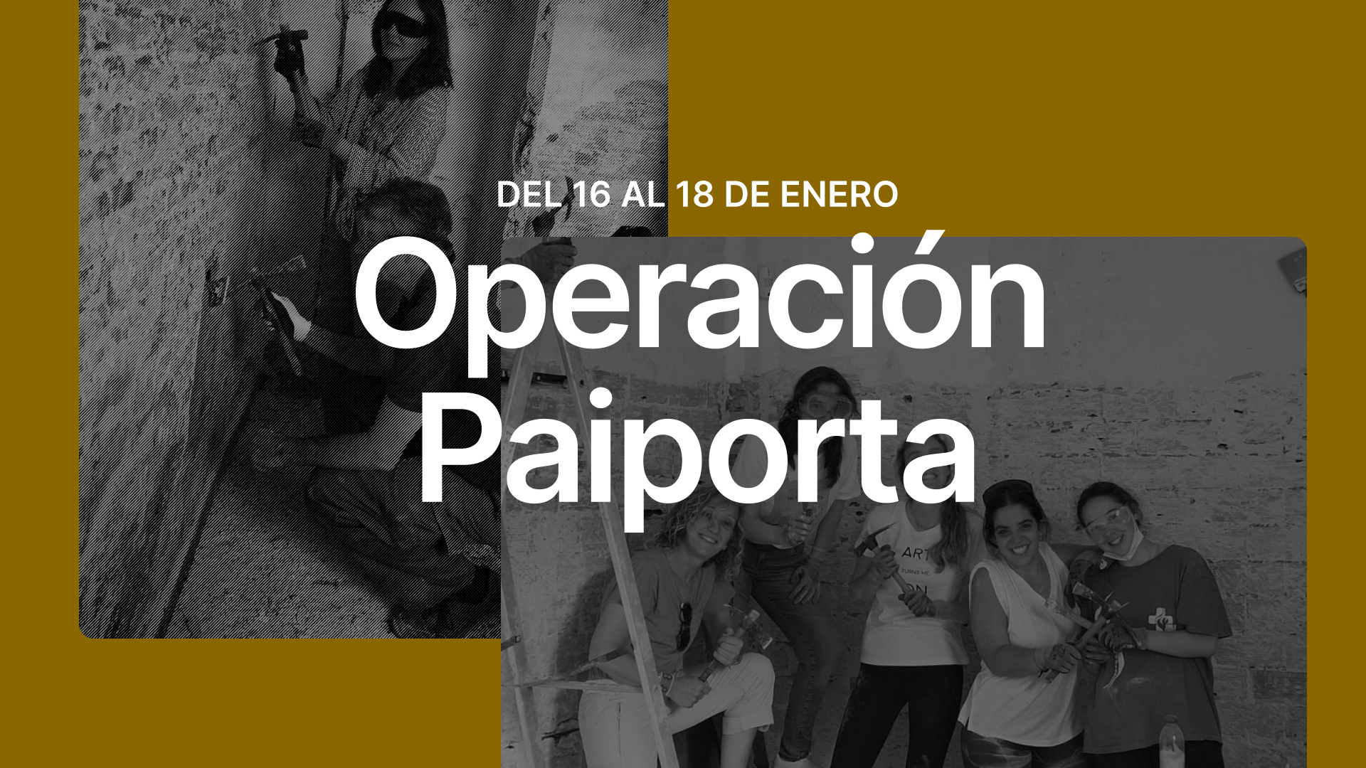 Operación Paiporta - Horizontal evento